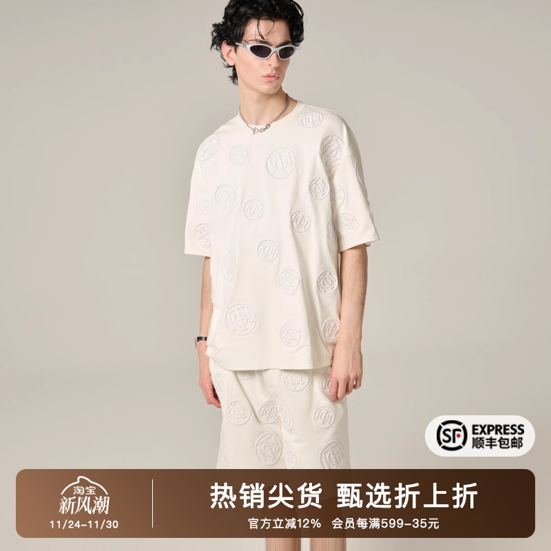 时尚印花logo百搭短袖T恤