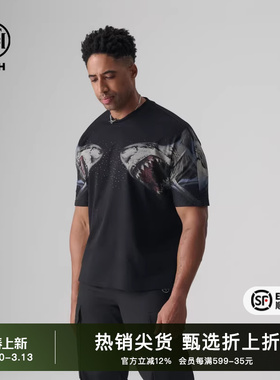 TCH潮牌2025夏季新款烫钻百搭宽松短袖T恤男女同款T72B106183