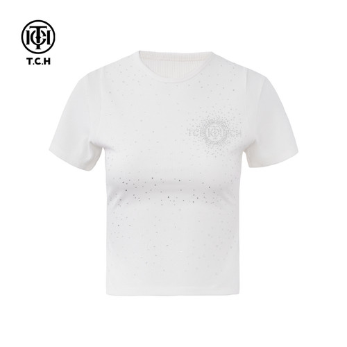 TCH时尚个性舒适休闲短袖T恤夏季简约款小众T72B10E6016