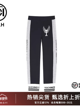 TCH潮牌轻奢时尚个性潮流黑灰打底裤2025秋季新款T1A211WPT001