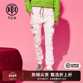 时尚 TCH潮流工装 显瘦T69C206032 2025秋季 新款 风休闲修身 束脚长裤