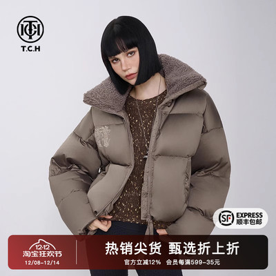 私服时尚保暖短款立领羽绒服