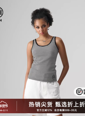 TCH潮牌烫钻吊带背心个性短款上衣女系列2025夏季T72B036010