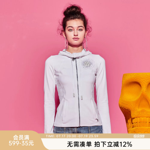 烫钻小众休闲时尚拉链短外套