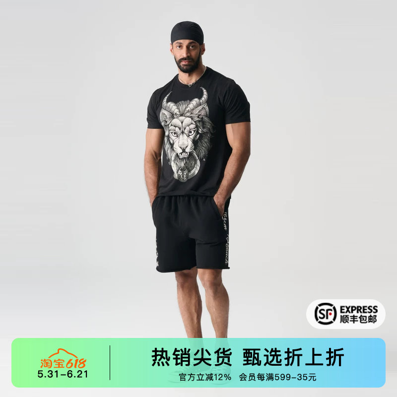 TCH轻奢夏季新款烫钻个性圆领短袖T恤男女同款T72B106100