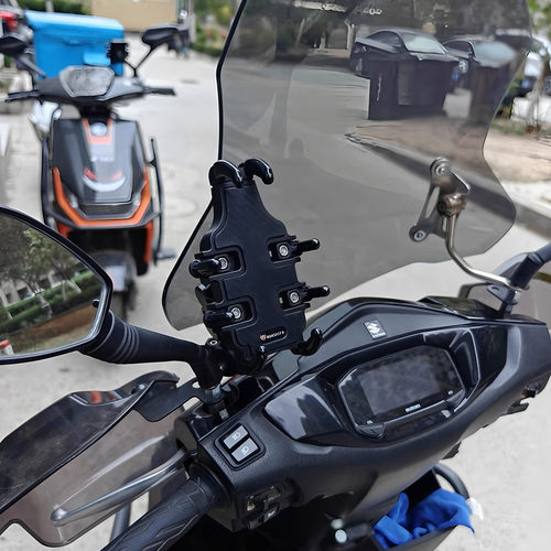 适用无极 DS625X/650DS/DS900X 手机支架导航防盗减震八爪支架