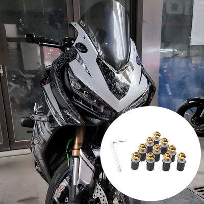 适用本田 CBR250RR CBR500R CBR650R 通用改装件前挡风玻璃螺丝