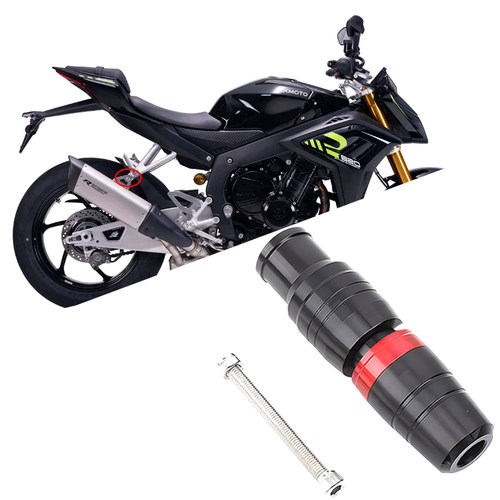 适用张雪机车820R 820RR 820RR-R改装排气防摔球保险杠防摔保护棒