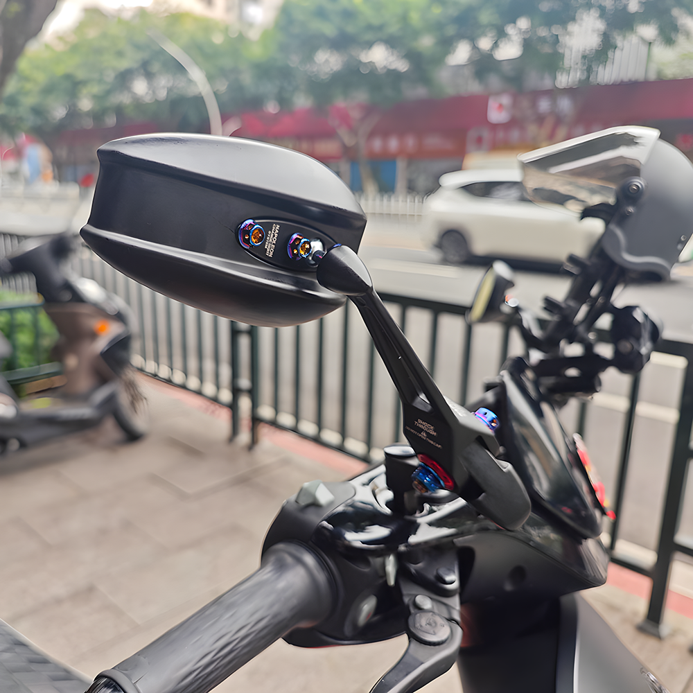 适用九号f60/90 c80/nzmix/b110p改装通用电动车后视镜倒车反光镜