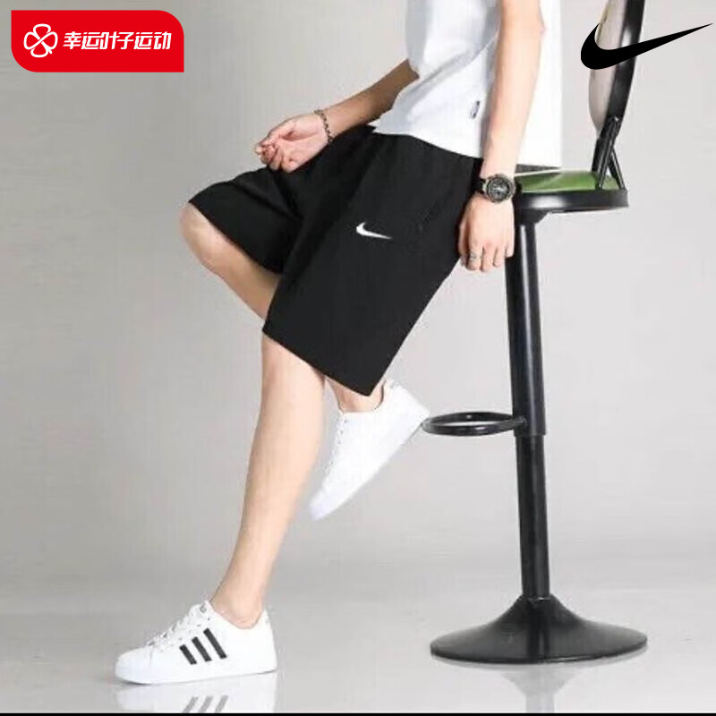 Nike耐克男装速干短裤2023夏季新款训练运动休闲七分裤CZ7398-010
