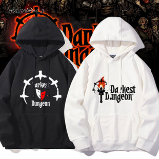 Darkest Dungeon暗黑地牢游戏周边连帽卫衣青少年学生帽衫衣服潮