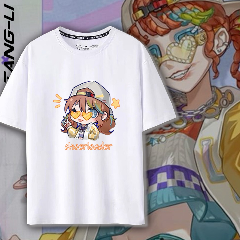 夏季百搭第五人格oph战队囚徒佣兵短袖T恤古董商拉拉队员宽松短袖