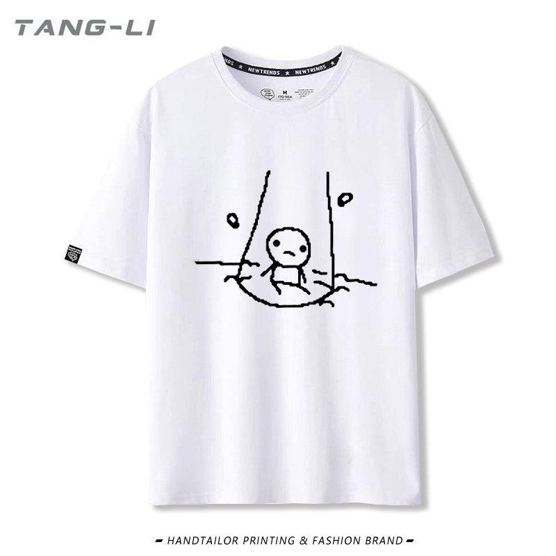 The Binding of Isaac以撒的结合游戏周边纯棉短袖t恤男夏季衣服