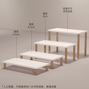 桌面置物架显示器增高架宿舍衣柜内分层架子厨房收纳垫高木板支架