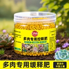 多肉专用肥料营养颗粒家用养花盆栽氮磷钾复合长效控释肥缓释肥料