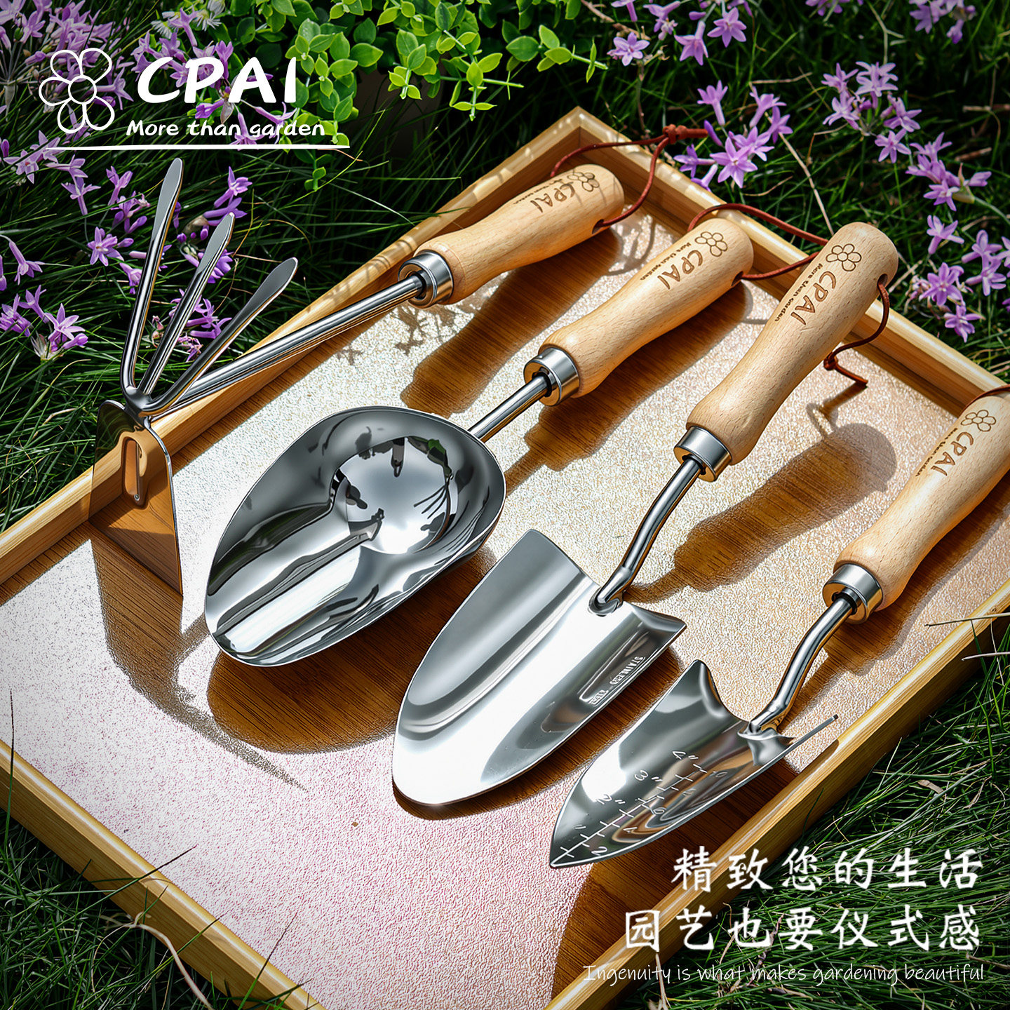 不锈钢园艺套装精美外观细致做工