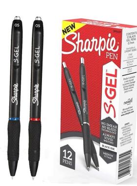 Sharpie S-Gel, Gel Pens, Medium Point (0.5mm), Black Ink Gel