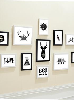 11pcs/Lot Wooden Multi Photo Frame Picture Frames Wall Hang