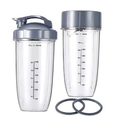 Blender Cups Jar with Lip 32OZ 900W Mixer for NutriBullet