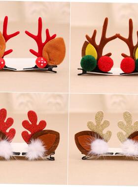 Christmas hairpin headpin christmas decoration 圣诞发夹