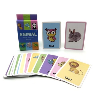 English word cards - FlashCards - Early education enlighten