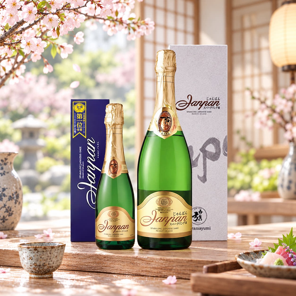 浦酒造场 Janpan起泡清酒 女士微醺酒 清爽解腻日本原瓶进口