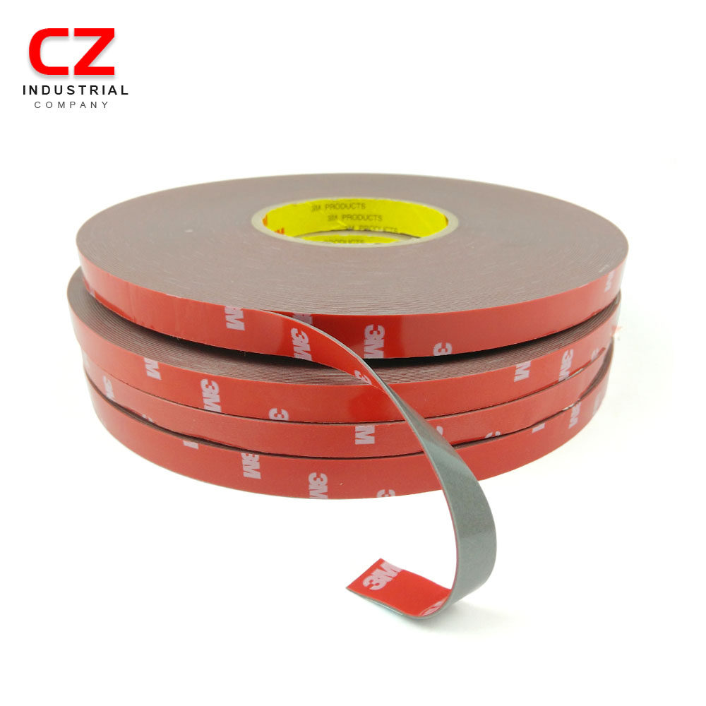 3M4218P双面胶带汽车泡棉灰胶亚克力丙烯酸胶带610MM*33M