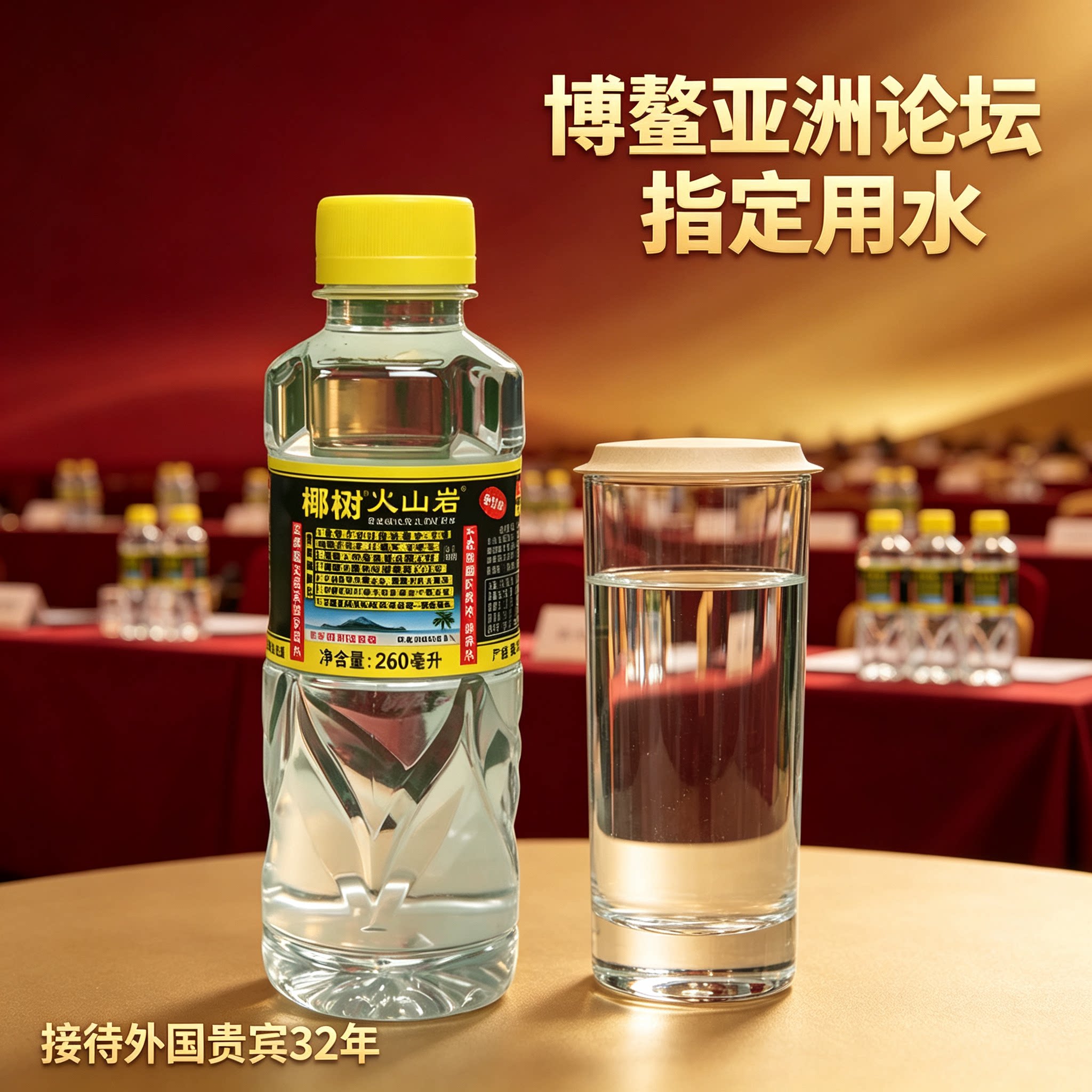 火山岩矿泉水260ml天然饮用图片