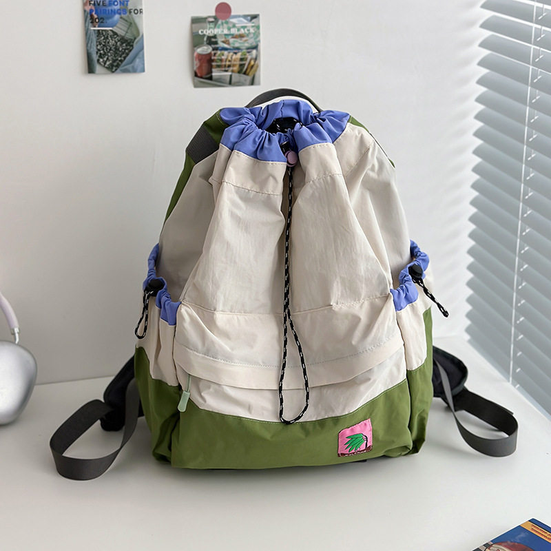 束口抽绳休闲双肩包背包男女户外运动登山远足背包大容量旅行包,箱包皮具/热销女包/男包,双肩背包,淘宝优惠券,粉丝福利购,淘宝优惠卷