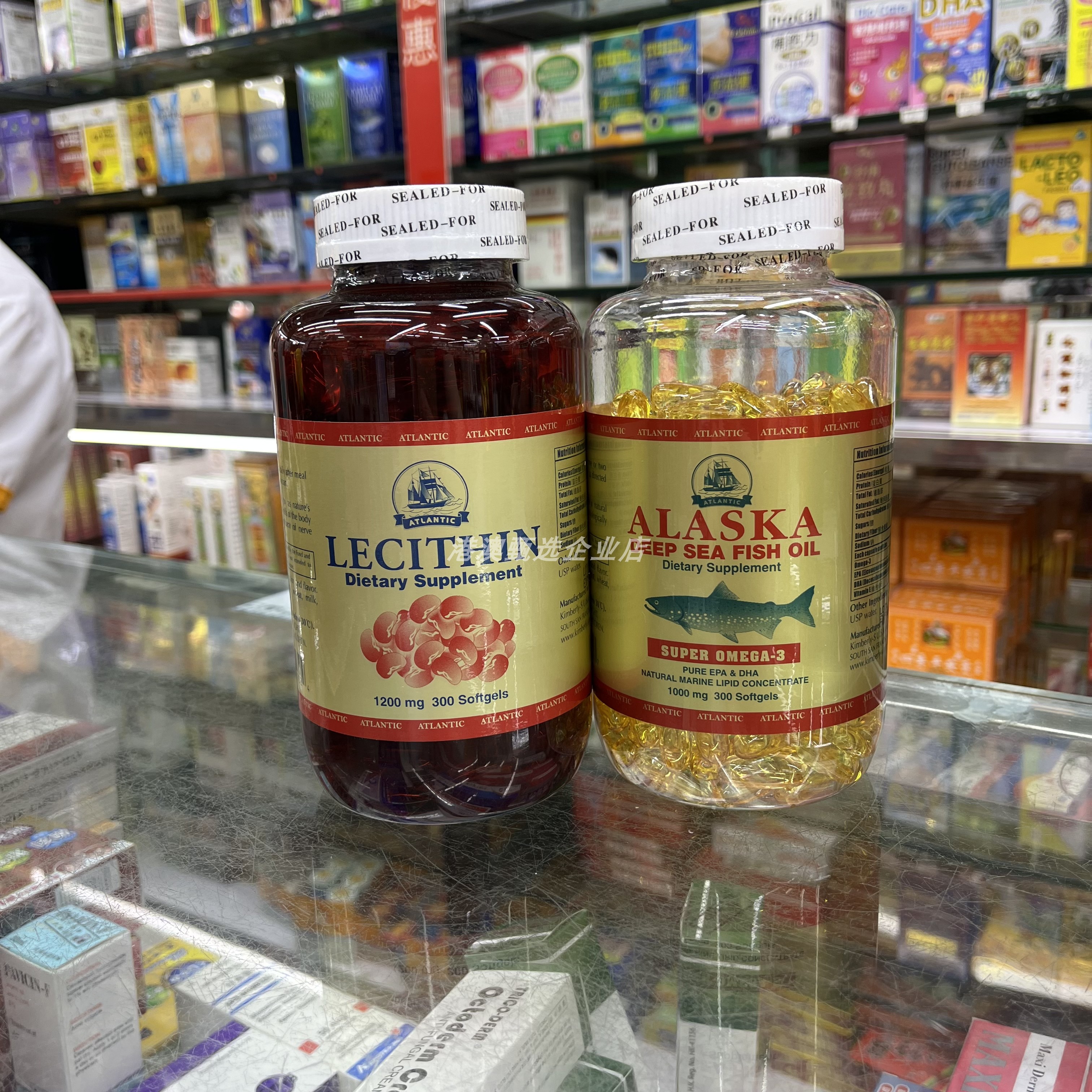 澳门代购深海鱼油卵磷脂300粒