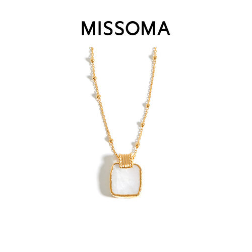 MISSOMA简约18k金锁骨链