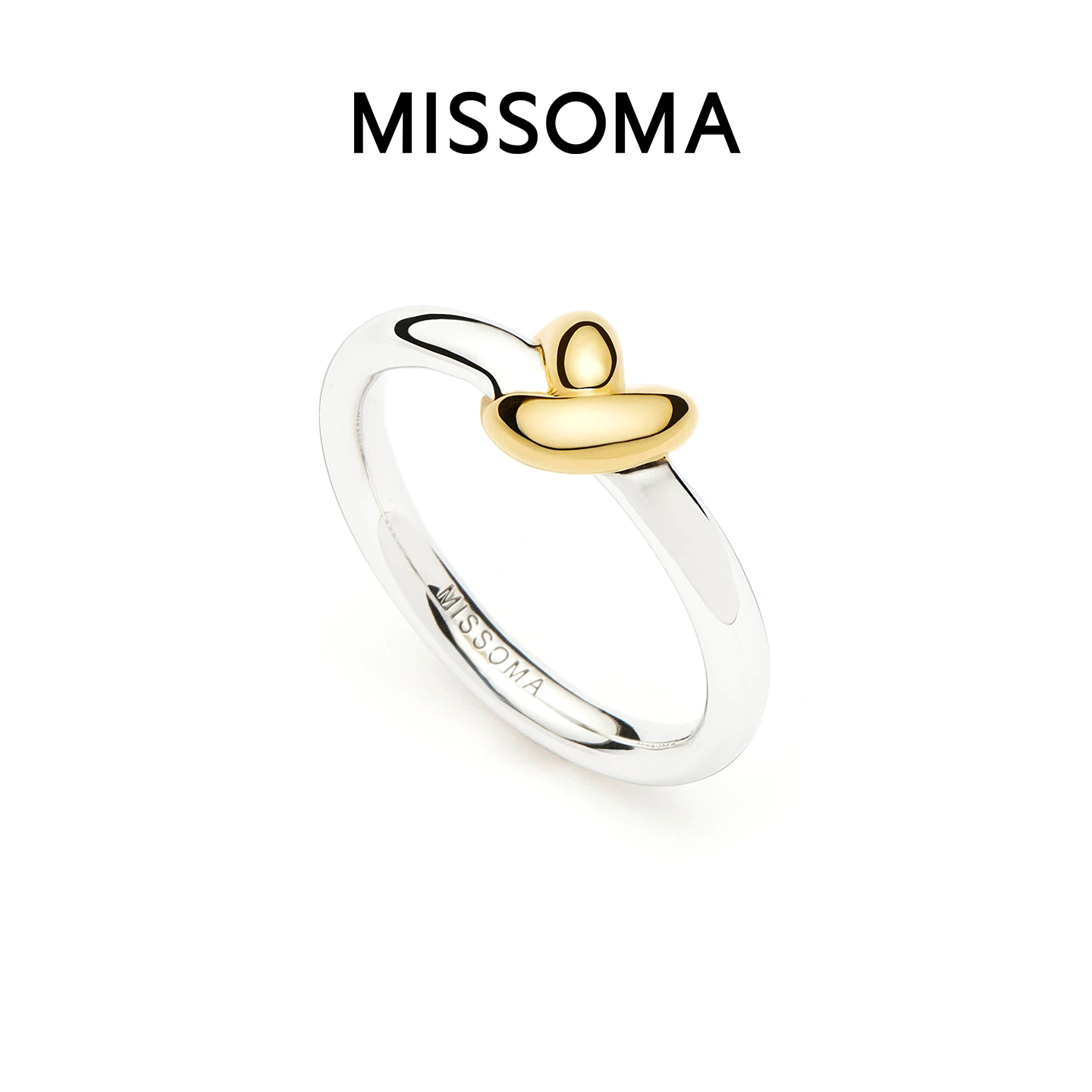 Missoma金银双生素戒戒指
