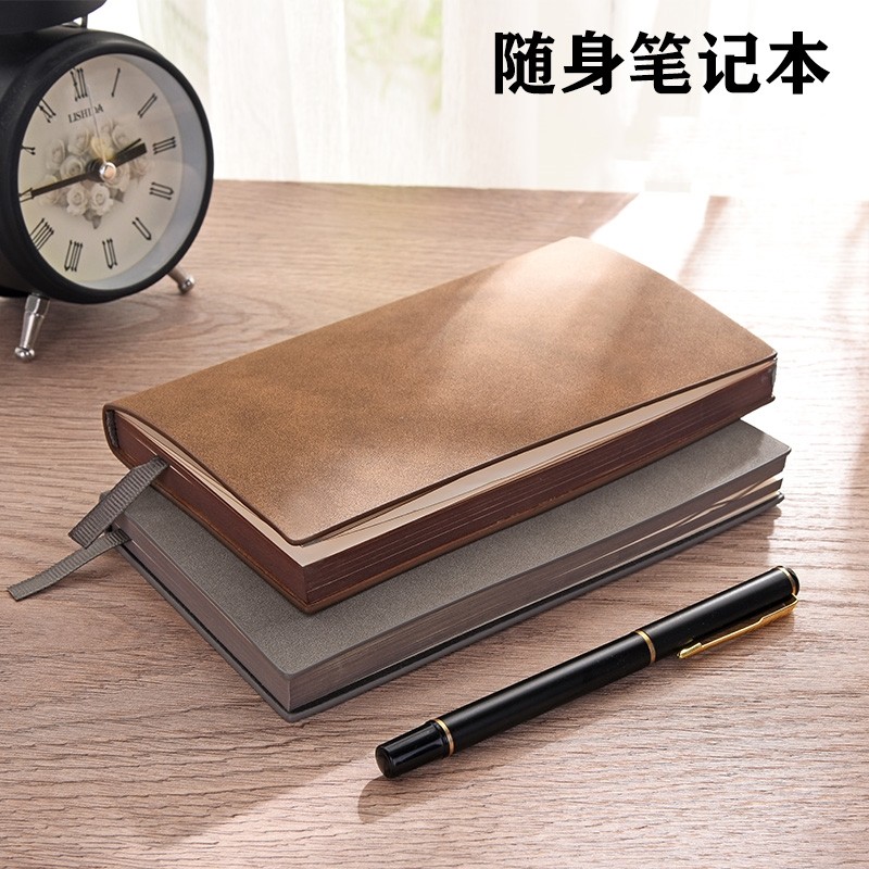 简约A6小号笔记本子商务工作会议记录记事本办公用随身可携式小巧