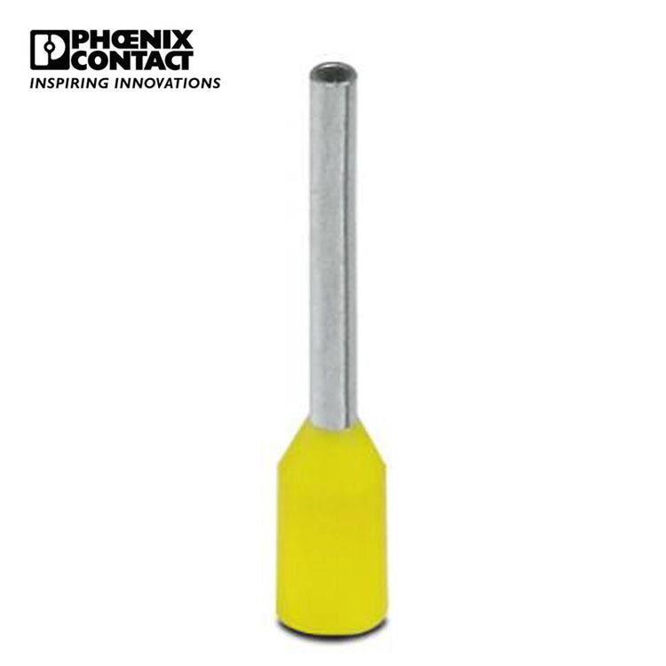 菲尼克斯 端子堵头端头冷压头管型 AI 0,25-8 YE-3203037-100