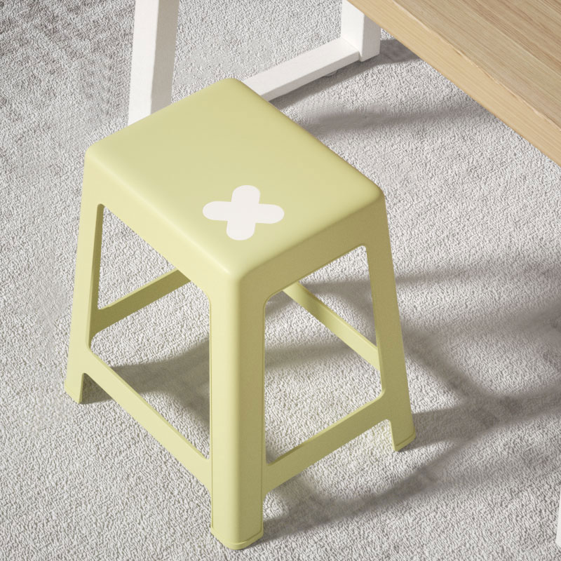 繡川幸運加厚防滑凳成人餐桌