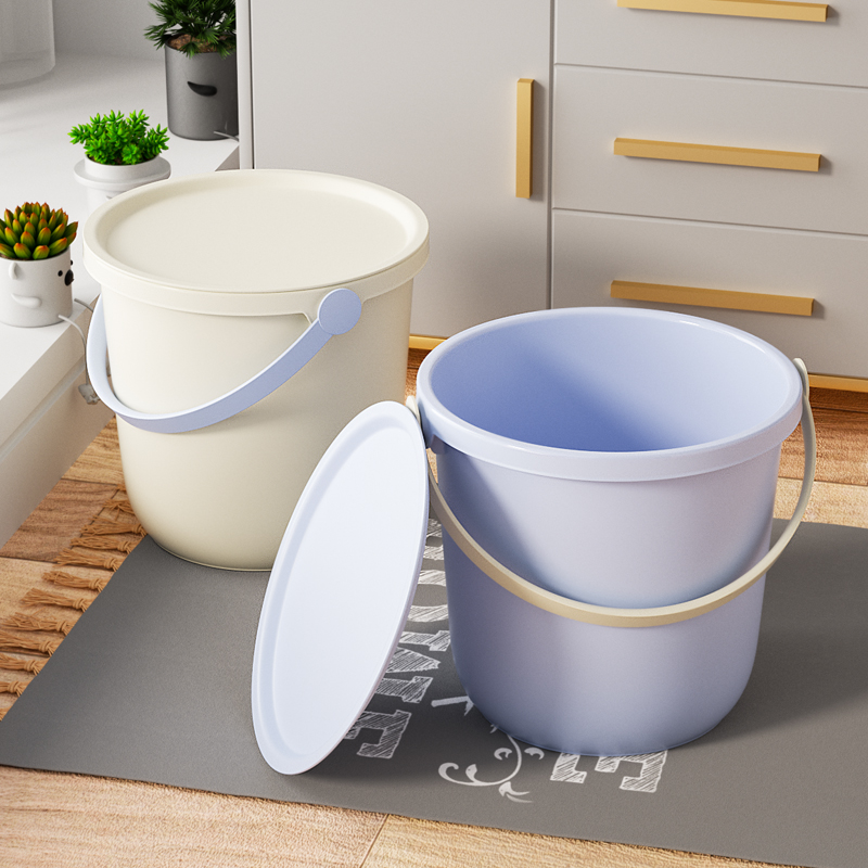 加厚带盖子带提手大容量水桶