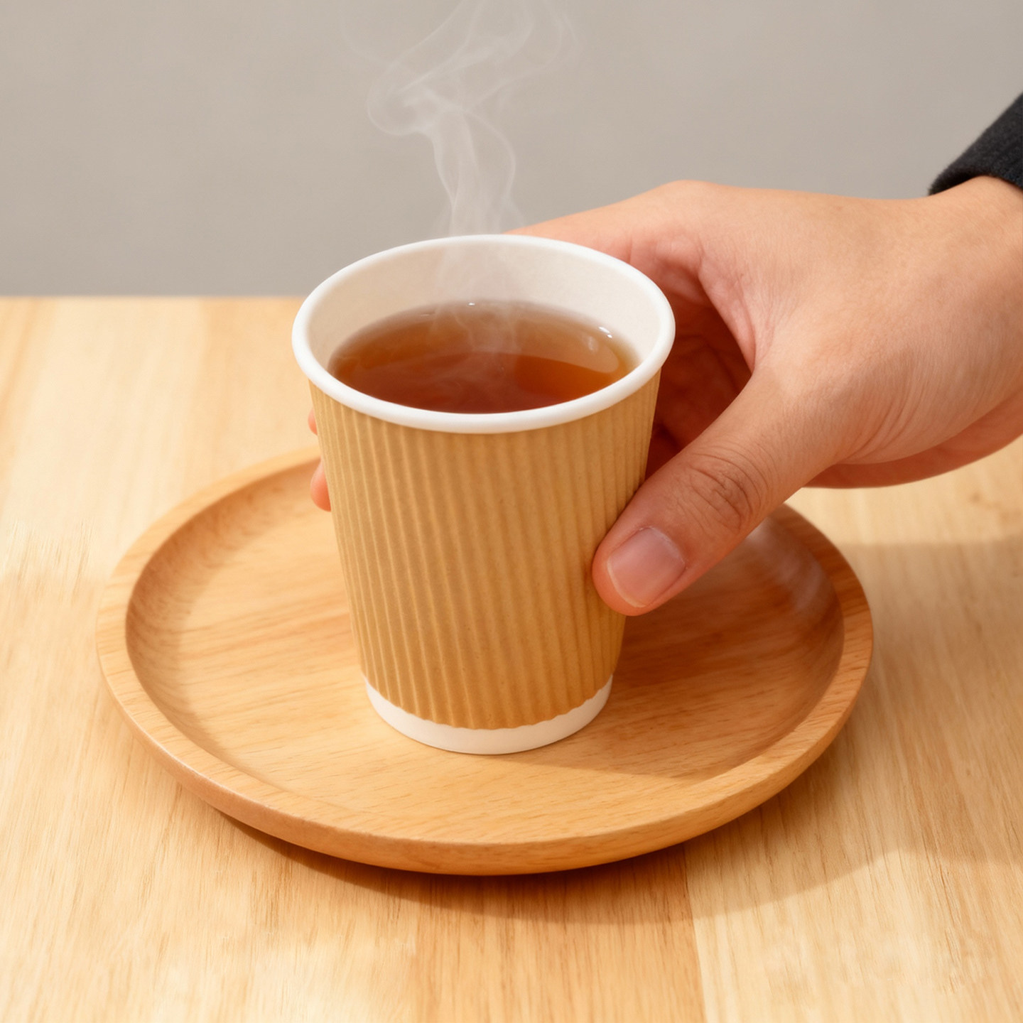 绣川瓦楞纸杯加厚防烫一次性纸杯家用茶水杯波纹设计防烫手纸杯,餐饮具,纸杯,淘宝优惠券,粉丝福利购,淘宝优惠卷