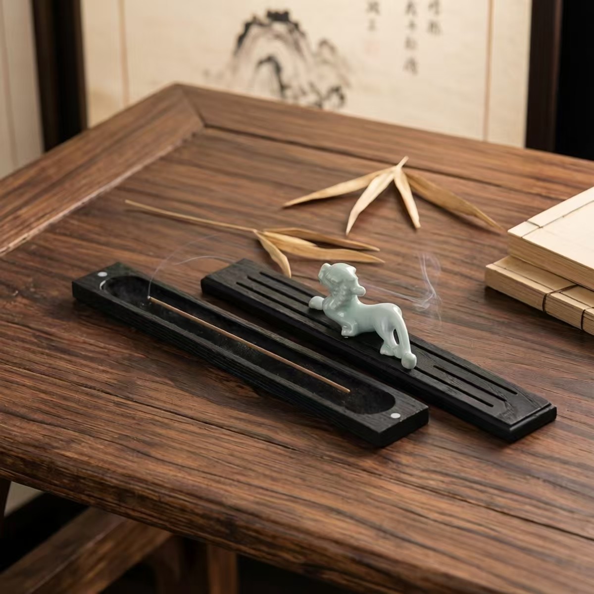 净化空气艾草驱蚊熏香炉陶瓷马摆件家用貔貅卧香座线香插高级复古,家居饰品,香托/香盘/香座/香插,淘宝优惠券,粉丝福利购,淘宝优惠卷