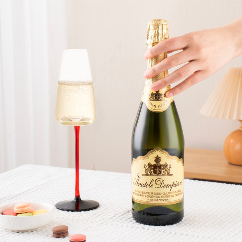 进口特价网红半干型起泡葡萄酒