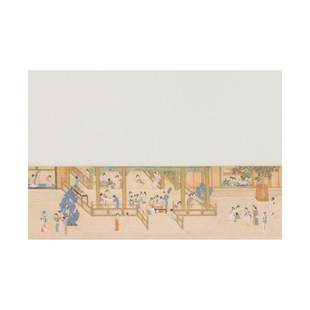 20张宣纸卡纸加厚硬卡便签软卡书法作品专用蜡染半生半熟清明上河图瑞鹤图汉宫春晓图捣练图韩熙载夜宴图古风