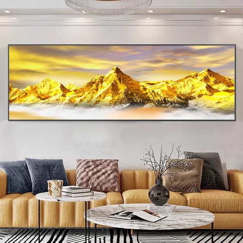 轻俏简约客厅新品钻5d钻石绣满钻