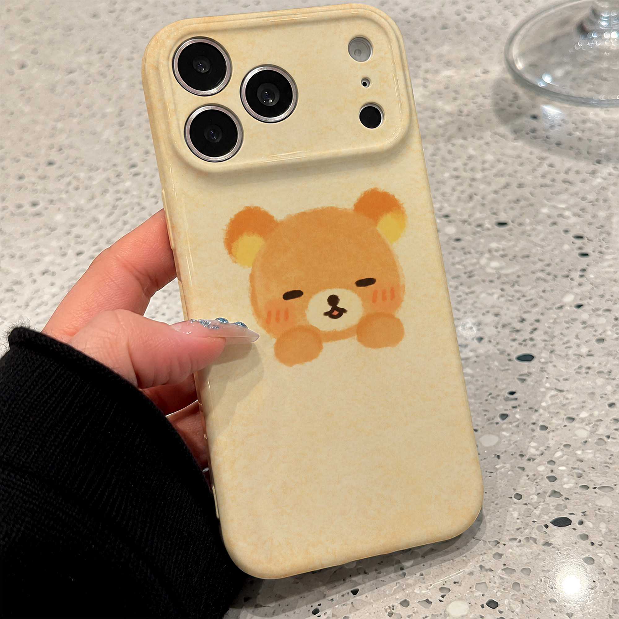 日韩ins卡通适用苹果17手机壳菲林二合一nova13华为p90mate80小米15文艺opporeno16vivo荣耀
