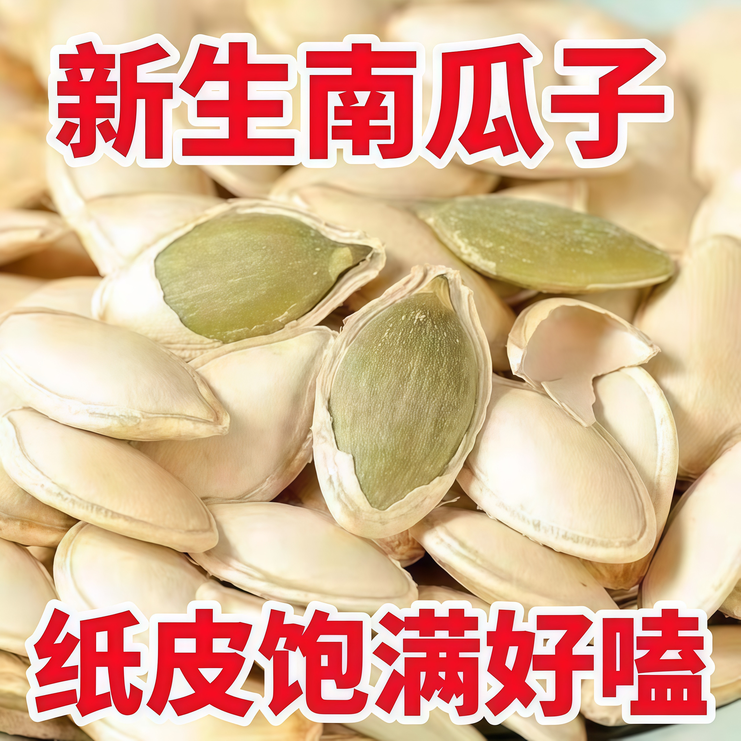 原味内蒙生南瓜子新货带皮大颗粒