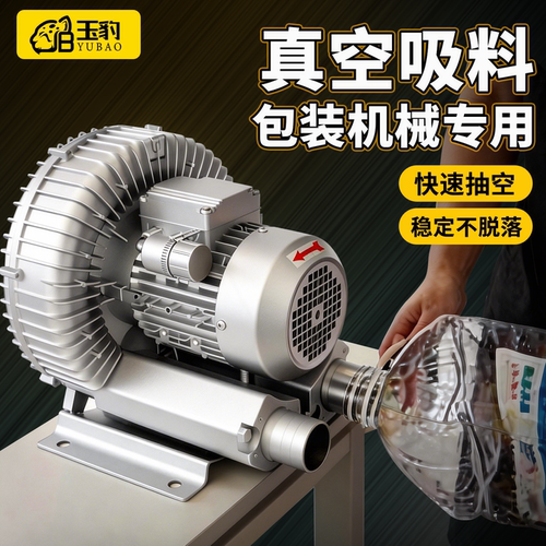 XGB高压漩涡风机增氧220v强力大功率工业380v鼓风机罗茨涡轮气泵