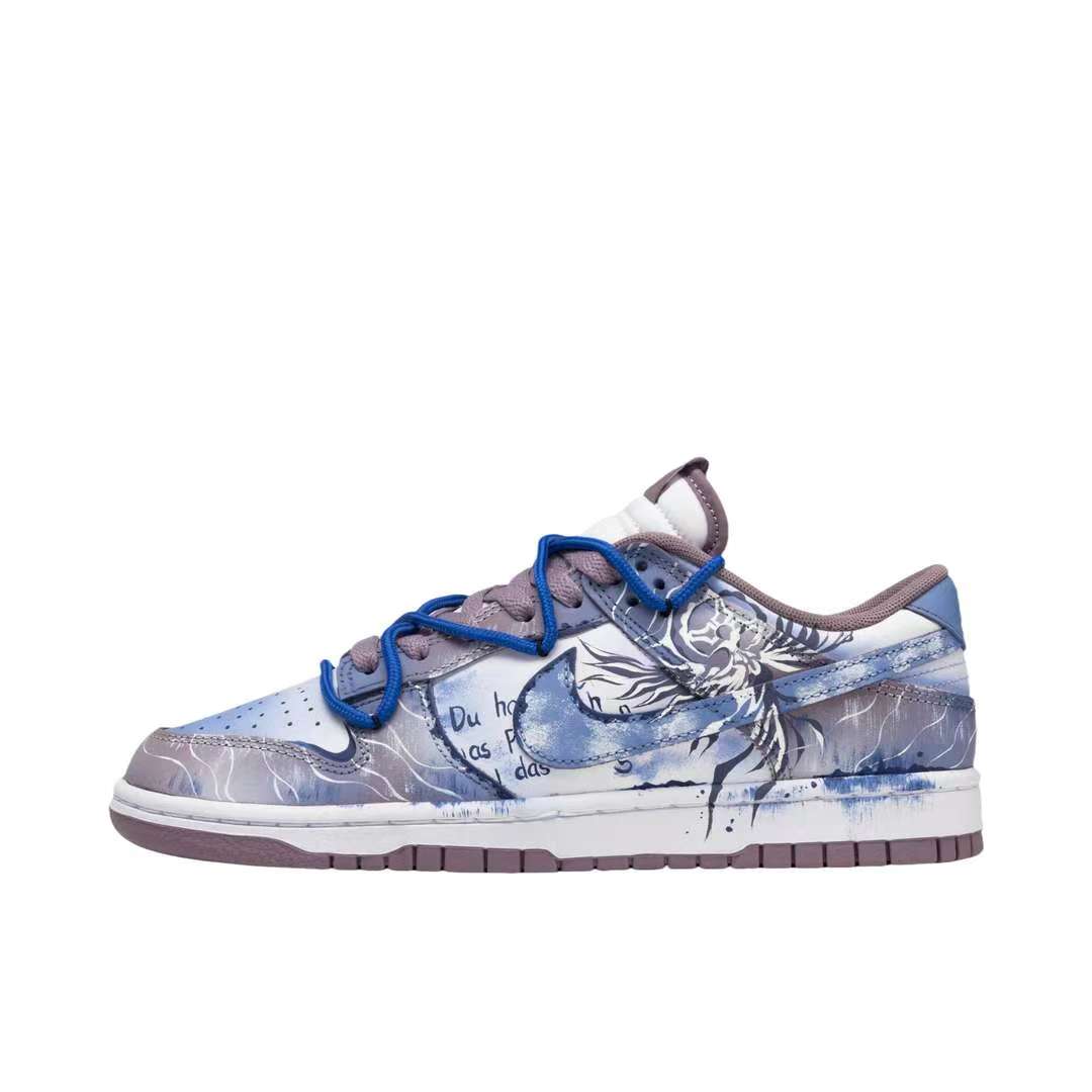 【定制球鞋】 Nike Dunk 板鞋  风暴降至 DV0833-112