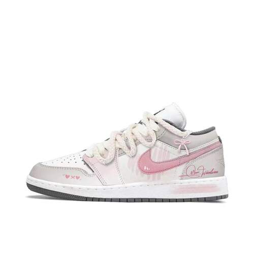 【定制球鞋】Air Jordan 1   板鞋 怦然心动 553558-152