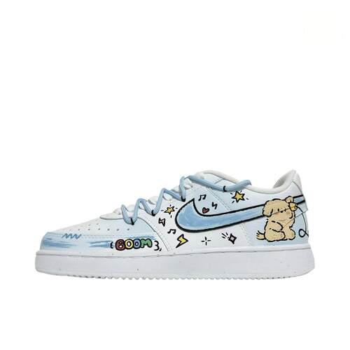 【定制球鞋】NIKE Court Vision 女款/爱的传声筒  DH3158-101