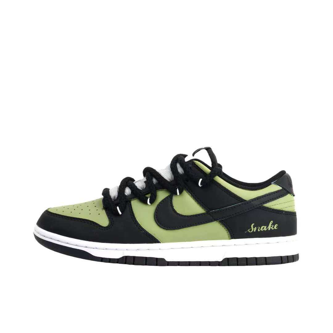 【定制球鞋】 Nike Dunk 板鞋  黑影刀锋 DD1503-101