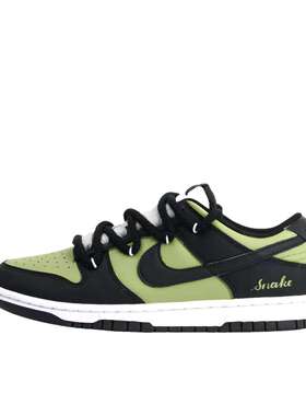 【定制球鞋】 Nike Dunk 板鞋  黑影刀锋 DD1503-101