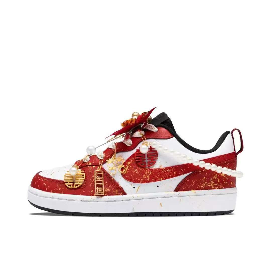 【定制球鞋】Nike Court Borough 2 我们结婚啦 BQ5448-115